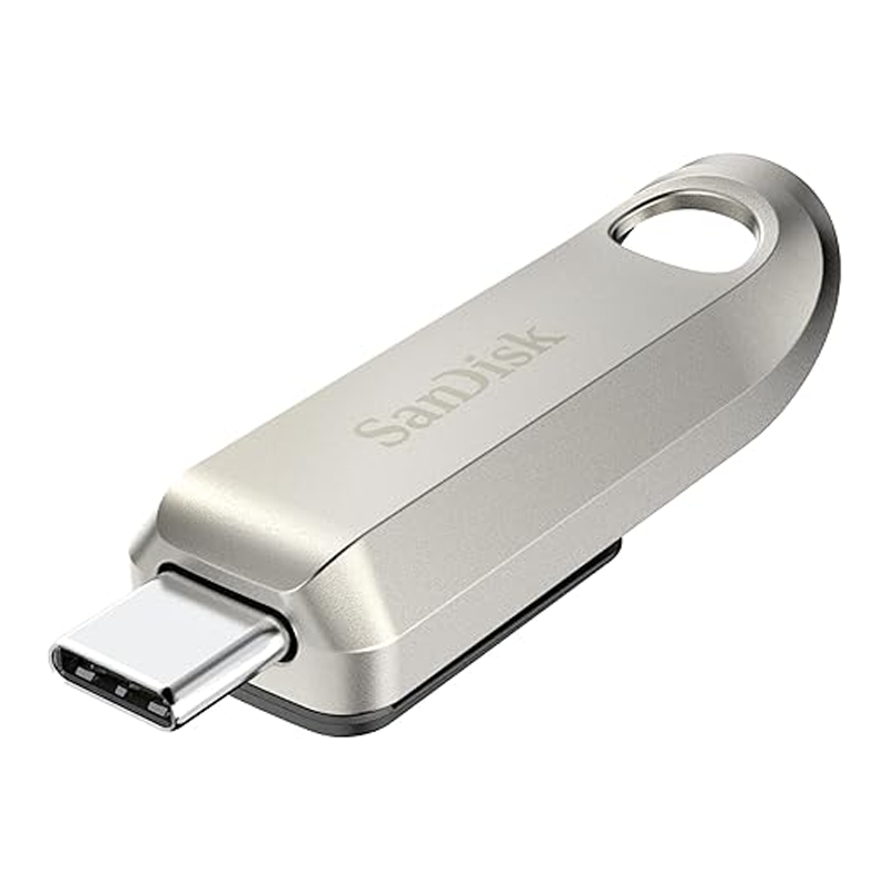 SanDisk 256 GB Ultra Luxe USB Type-C Flash Drive - Up to 400MB/s, USB 3.2 Gen 1, Premium Metal Design SanDisk 256 GB Ultra Luxe USB Type-C Flash Drive - Up to 400MB/s, USB 3.2 Gen 1, Premium Metal Design